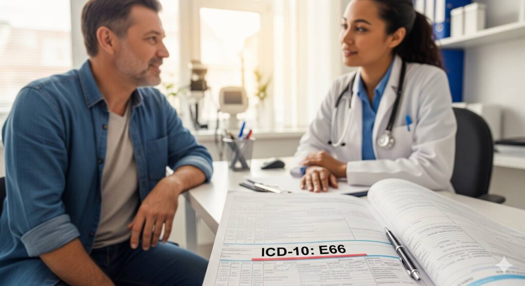 obesity ICD 10